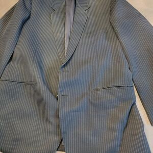 Amo Men's Black and Navy Tailored-jackets